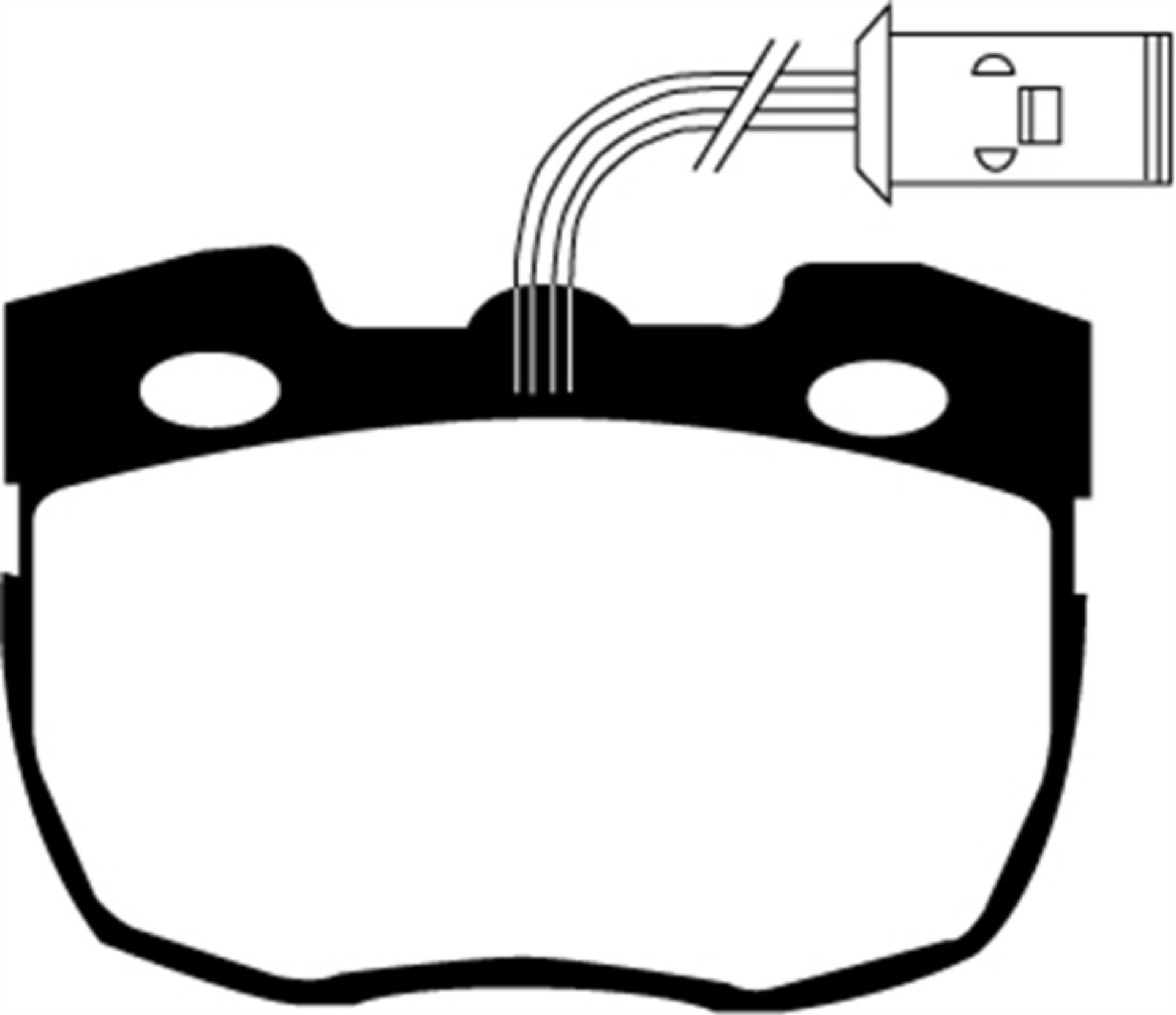 Picture of EBC 95-96 Land Rover Discovery Series 1 3-9 Ultimax2 Front Brake Pads