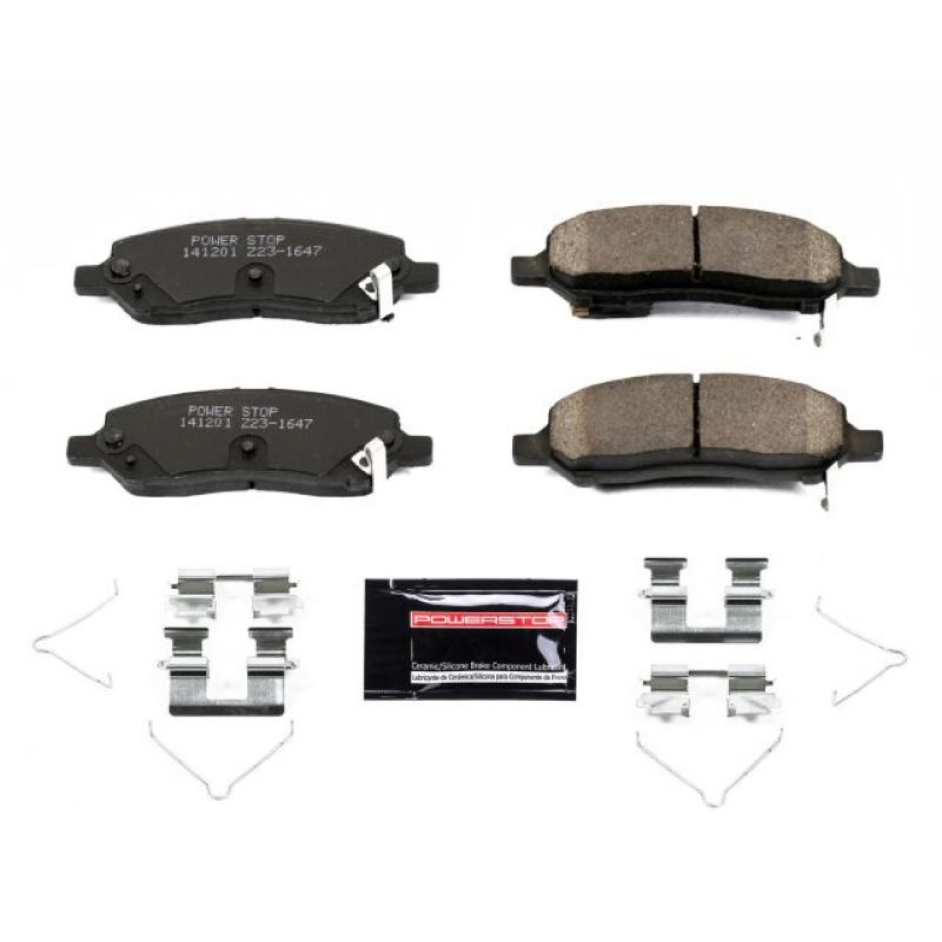 Picture of Power Stop 13-16 Dodge Dart Rear Z23 Evolution Sport Brake Pads w-Hardware