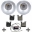 Picture of Power Stop 16-18 BMW 320i xDrive Rear Z23 Evolution Sport Coated Brake Kit
