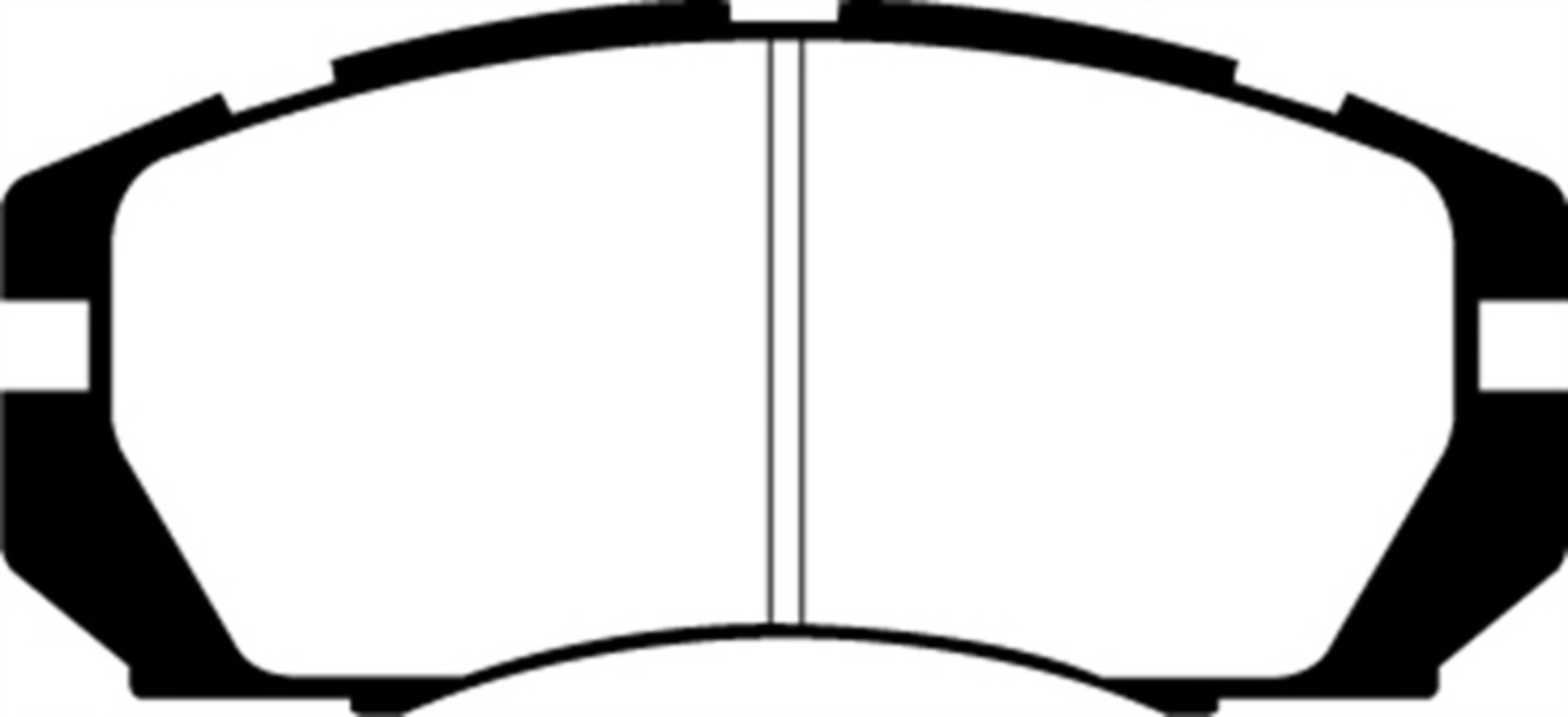 Picture of EBC 95-96 Subaru Impreza 2-2 Ultimax2 Front Brake Pads