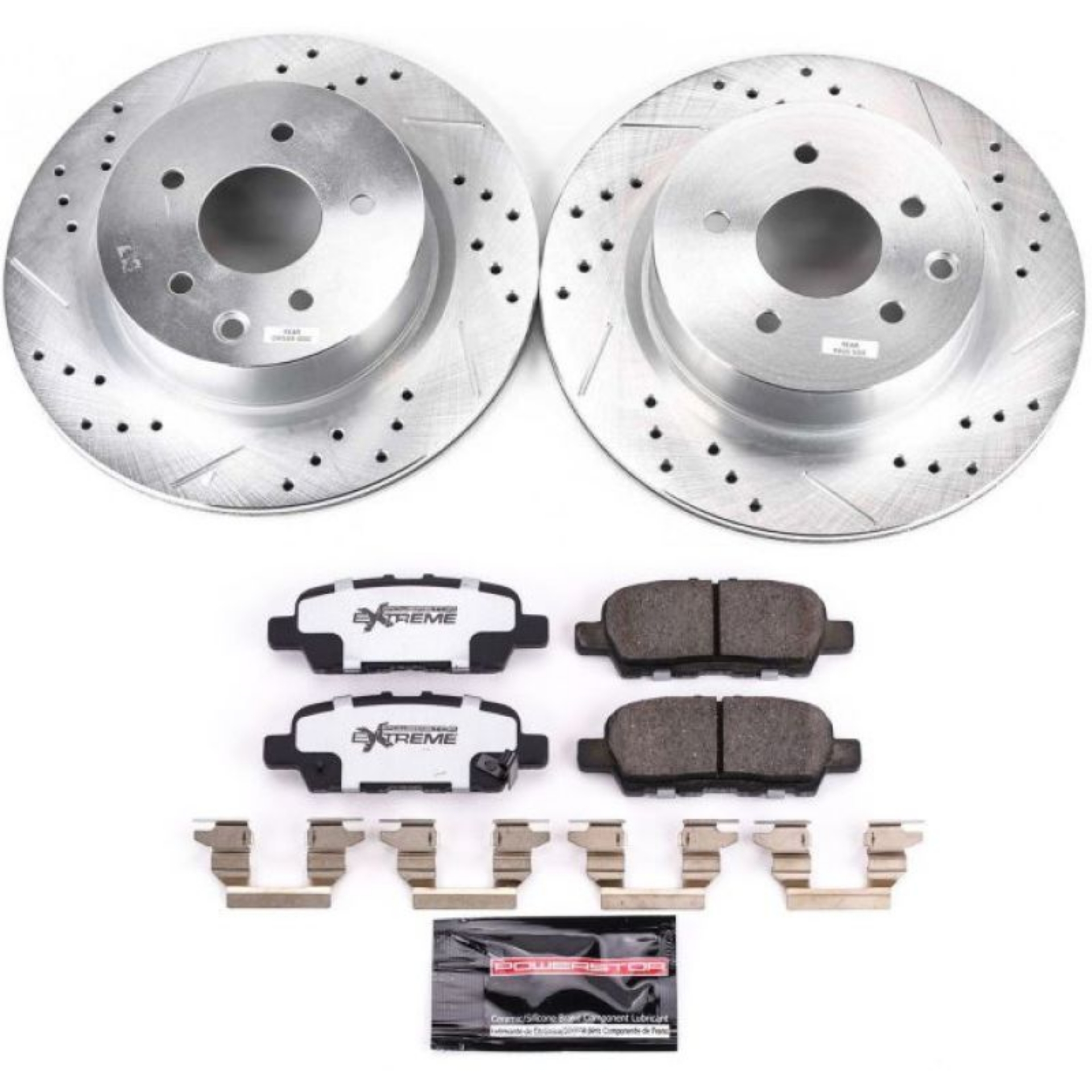 Picture of Power Stop 18-19 Nissan 370Z Rear Z26 Street Warrior Brake Kit