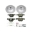 Picture of Power Stop 01-03 BMW 530i Front Euro-Stop Brake Kit