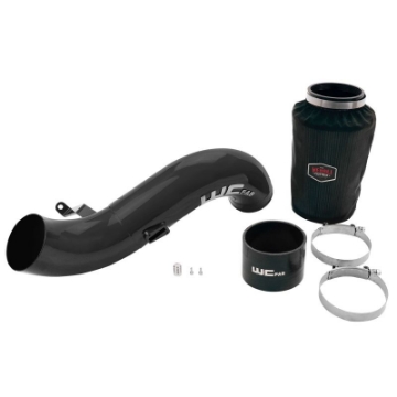 Picture of Wehrli 07.5-10 Chevrolet 6.6L LMM Duramax 4in Intake Kit - Shocker Yellow