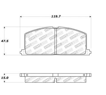 Picture of StopTech Street Touring Brake Pads