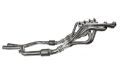 Picture of Kooks 05-10 Ford Mustang GT Manual 1 5-8in x 2 1-2in SS Long Tube Headers and OEM Catted SS X Pipe