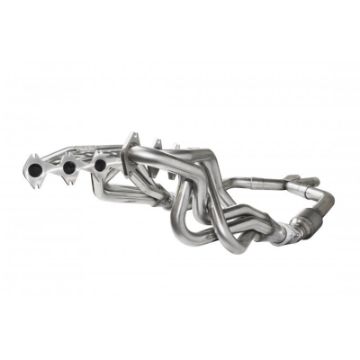 Picture of Kooks 05-10 Ford Mustang GT Manual 1 5-8in x 2 1-2in SS Long Tube Headers and OEM Catted SS X Pipe