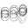 Picture of Omix Piston Ring Set 134 Std 41-71 Willys/Jeep Models