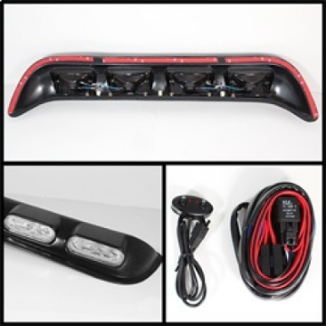 Picture of Spyder 4 Inch 4 Roof Oval Fog Lights W/Wire And Switch Clear FL-CH-GN148-C