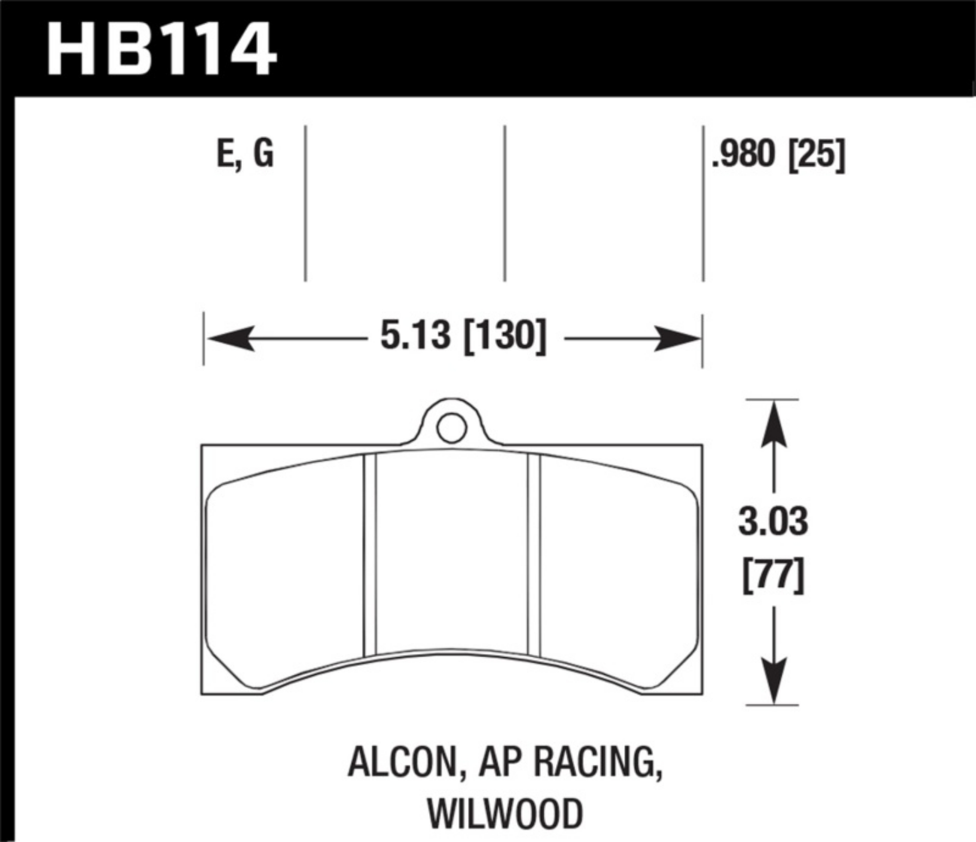 Picture of Hawk DTC-60 Motorsports Brake Pads