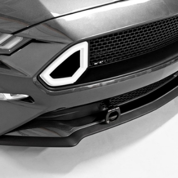 Picture of Raceseng 2015+ Ford Mustang GT/GT350/GT350R/V6 Tug Tow Hook (Front) - Black