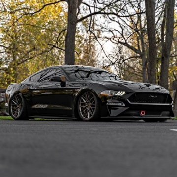 Picture of Raceseng 2015+ Ford Mustang GT/GT350/GT350R/V6 Tug Tow Hook (Front) - Red