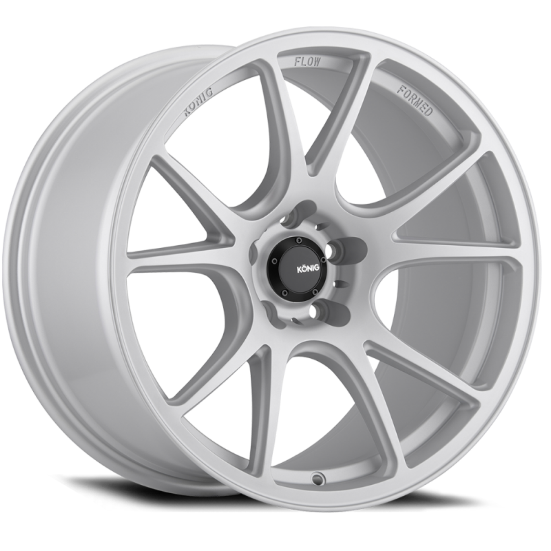 Picture of Konig Freeform 15x7.5 4x100 ET35 Matte Silver