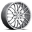 Picture of Maxxim Maze 15x6-5 8x100-114-3 ET38 Silver-Machine Face