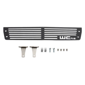 Picture of Wehrli 15-19 GMC Sierra 6.6L LML/L5P Duramax Bumper Grille - Mica Grey