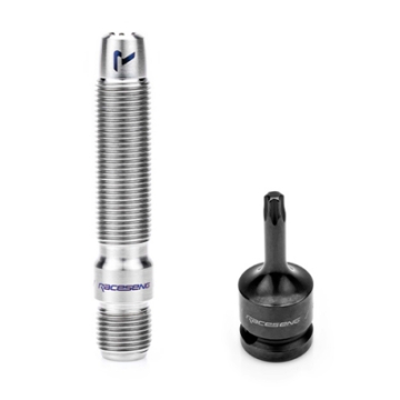 Picture of Raceseng Titanium Wheel Stud Conversion Kit - M14x1.5mm (80mm Length/Accommodates Up to 15mm Spacer)