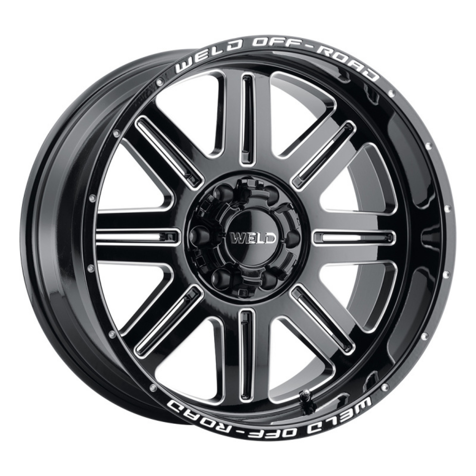 Picture of Weld Off-Road W103 22X10 Chasm 8X180 ET-18 BS4.75 Gloss Black MIL 124.3