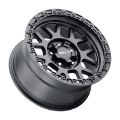 Picture of Weld Off-Road W104 17X9-0 Cinch 6X135 6X139-7 ET00 BS5-00 Satin Black Gloss Black 106-1