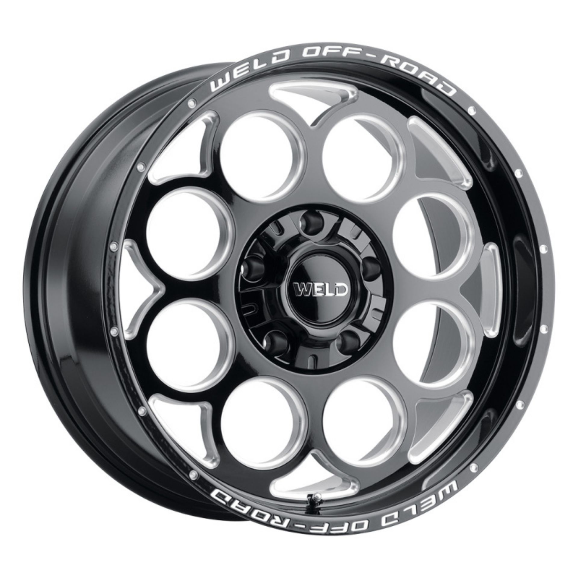 Picture of Weld Off-Road W113 20X10 Redondo 5X139.7 5X150 ET-18 BS4.75 Gloss Black MIL 110.2