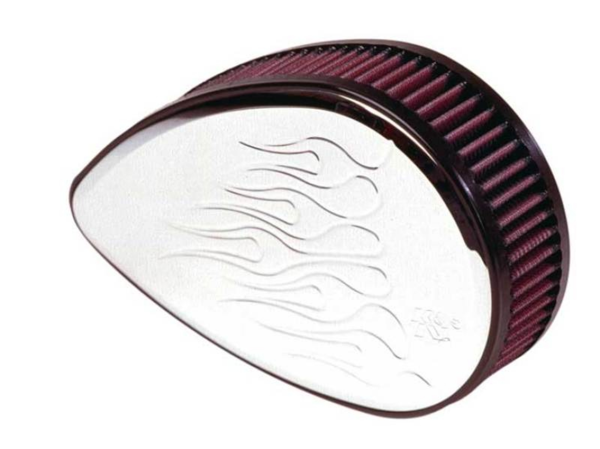 Picture of K&N H/D Sportster Filter Kit Teardrop Flamed SPECIAL ORDER Intake Sys-Harley Davidson