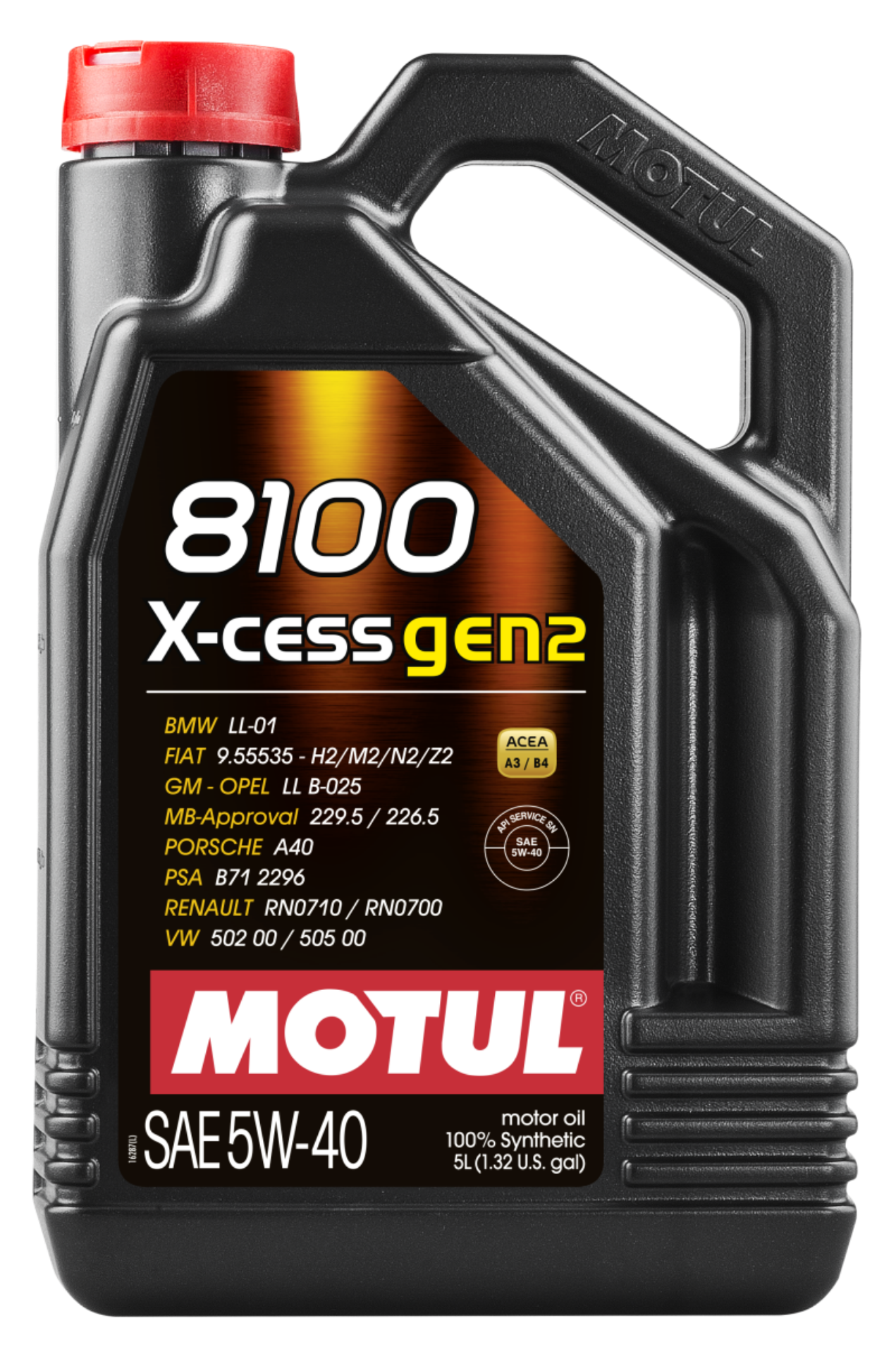 Picture of Motul 5L Synthetic Engine Oil 8100 5W40 X-CESS Gen 2