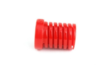 Picture of Perrin Subaru Adjustable Hood Bumper Set (2pcs) - Red