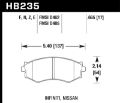 Picture of Hawk 91-96 Infiniti G20/ Nissan 240SX/ Sentra Performance Ceramic Street Front Brake Pads