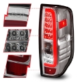 Picture of ANZO 2005-2021 Nissan Frontier LED Taillights Chrome Housing/Clear Lens
