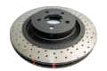Picture of DBA 15-20 Ford Mustang GT w-352mm Frt Rotor w-o Perf Pkg Front 4000 Series Cross Drilled Rotor
