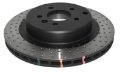 Picture of DBA 15-20 Ford Mustang GT w-352mm Frt Rotor w-o Perf Pkg Front 4000 Series Cross Drilled Rotor