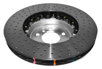 Picture of DBA 18-20 BMW M240i xDrive M Perf w-370mm Front Rotor Front 5000 Series Drilled Rotor w-Silver Hat