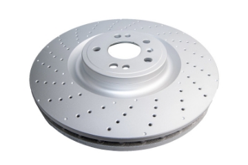 Picture of DBA 13-16 Mercedes-Benz GL350 AMG Performance Pkg AWD Front En-Shield Standard Rotor