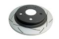 Picture of DBA 11-16 Lexus CT200h E Type w-259mm Rear Rotor Rear Slotted Street Series Rotor