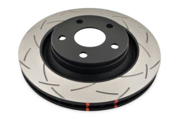 Picture of DBA 07-18 Jeep Wrangler 332mm Front Rotor Front 4000 Series Slotted Rotor