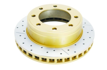 Picture of DBA 12-20 Chevrolet Camaro ZL1 Rear Drilled & Slotted Street Series Rotor