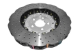 Picture of DBA 14-18 Audi RS7 w-Iron Rotors Front 5000 Series Cross Drilled Rotor w-Silver Hat