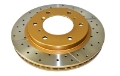 Picture of DBA 15-18 Subaru Legacy 2-5i Front Drilled & Slotted Street Series Rotor