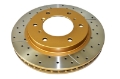 Picture of DBA 15-18 Subaru Legacy 2-5i Front Drilled & Slotted Street Series Rotor