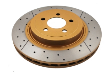 Picture of DBA 09-20 Dodge Challenger Front Drilled & Slotted Street Series Rotor