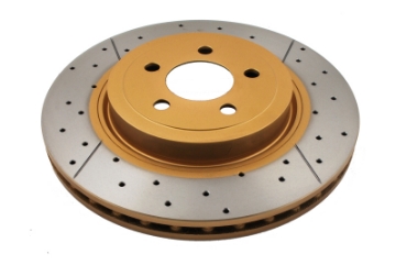 Picture of DBA 09-20 Dodge Challenger Front Drilled & Slotted Street Series Rotor