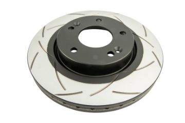 Picture of DBA 03-08 Hyundai Tiburon 2-0L-2-7L Front Slotted Street Series Rotor