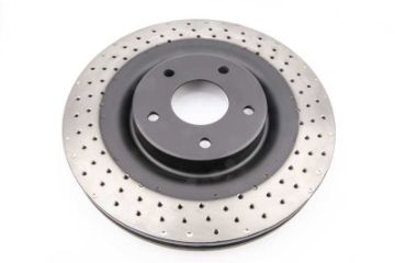 Picture of DBA 05-13 Chevrolet Corvette Front 4000 Series Cross Drilled Rotor