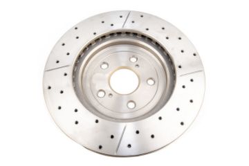 Picture of DBA 04-06 Lexus RX330 Front Drilled & Slotted Street Series Rotor