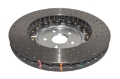 Picture of DBA 16-20 Lexus GS F Front 5000 Series Cross Drilled Rotor w-Silver Hat