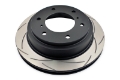 Picture of DBA 05-09 Subaru Outback Rear Slotted Street Series Rotor
