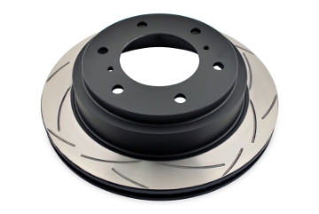 Picture of DBA 05-09 Subaru Outback Rear Slotted Street Series Rotor