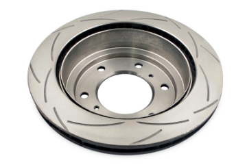 Picture of DBA 05-09 Subaru Outback Rear Slotted Street Series Rotor
