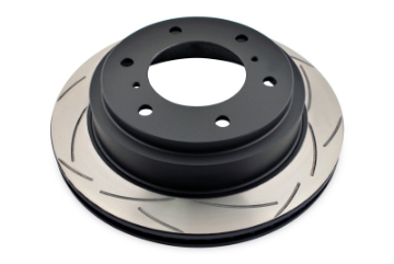 Picture of DBA 05-09 Subaru Outback Rear Slotted Street Series Rotor