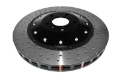Picture of DBA 07-11 Audi S6 Front 5000 Series Cross Drilled Rotor w-Black Hat
