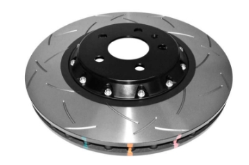 Picture of DBA 10-12 Audi S4 Front 5000 Series Slotted Rotor w-Black Hat