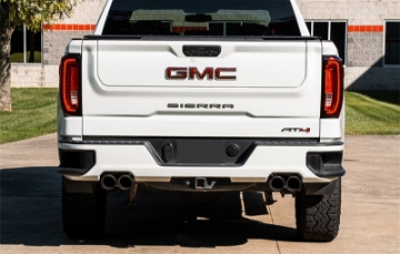 Picture of Corsa 19-25 Chevy Silverado 1500 CatBack Dual Rear Exit with Twin 4in Black Powder Ct ProSeries Tips